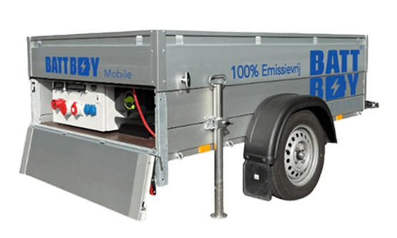 Battboy batterij - mobile energieopslag voor in de bouw